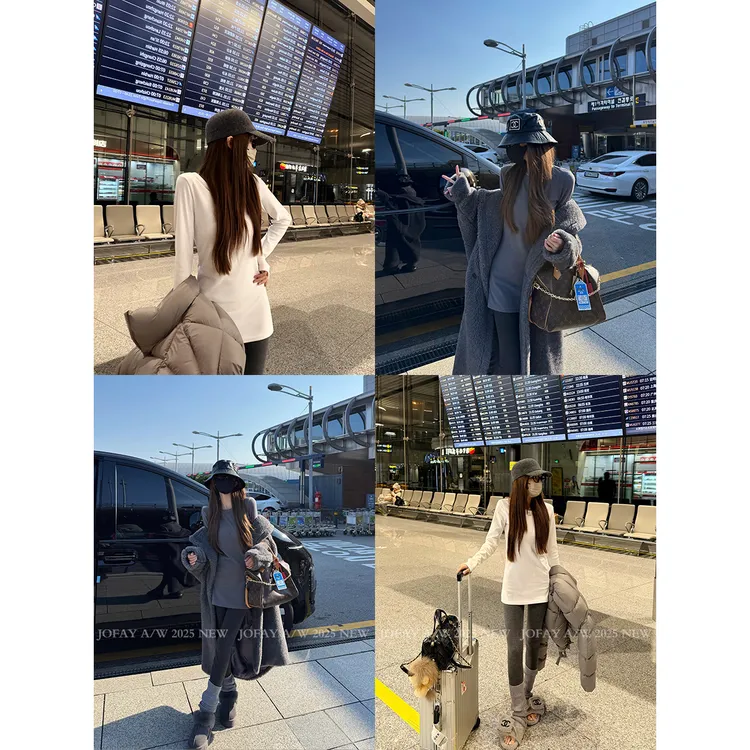 |无所不能 万能小神搭|实穿大圆领T 秋冬人手必入 百搭T恤T0957