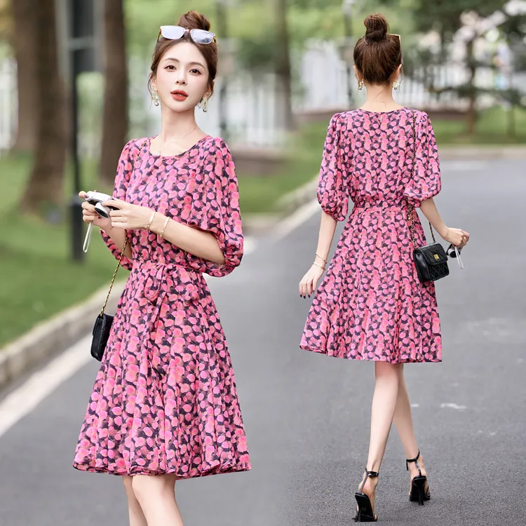 高端精致连衣裙女装2025夏装夏天衣服新款时尚气质显瘦高级感裙子