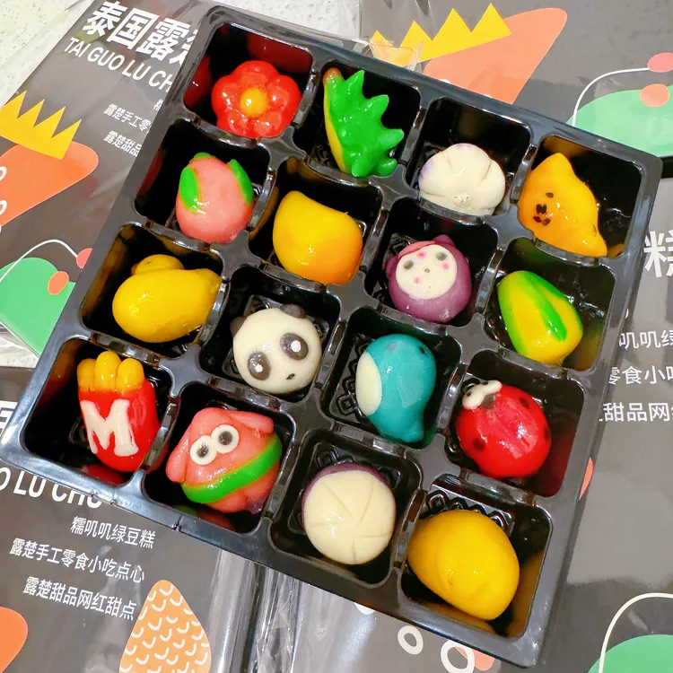 泰国露楚泰式甜品零食好吃好看叽叽网红零食甜品