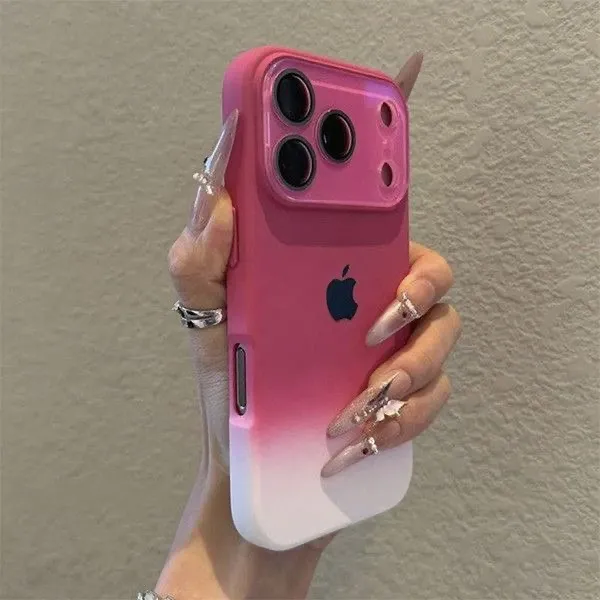 高颜值液态晕染适用于苹果17promax手机壳iPhone16小众15网红爆款