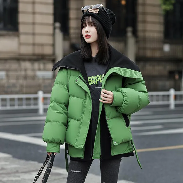 波司登极地联名两件套羽绒服女高级感冬季女外套短款鸭绒羽羽绒服