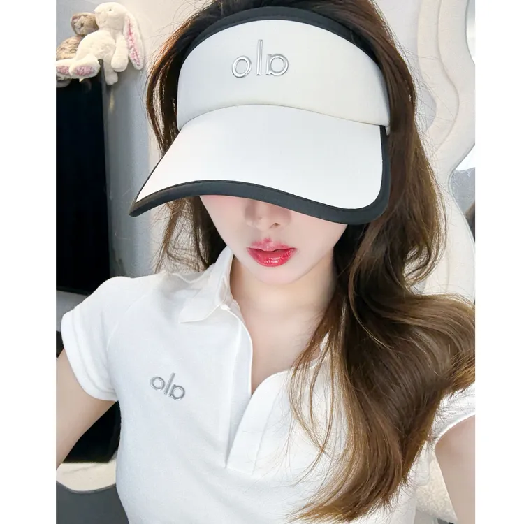 【小水月专属】 alo字母空顶棒球帽防晒遮阳帽女夏季运动防紫外线