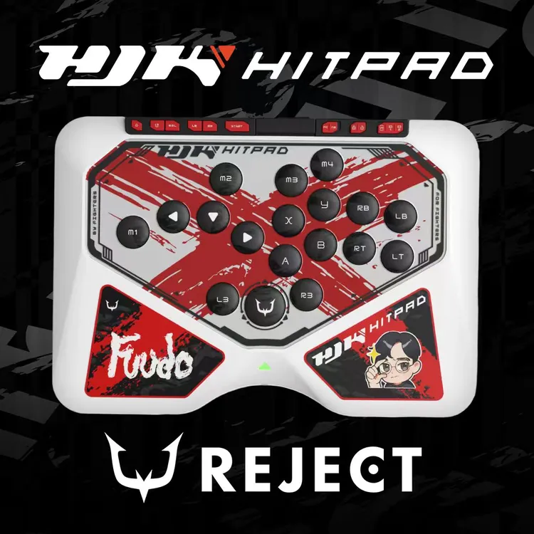 HJKHitpadReject联名版FuudoHitbox格斗键盘街霸6血盟HJKHitbox