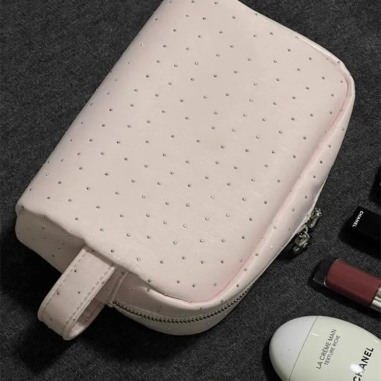韩女超爱用的化妆包！韩国少女感化妆包百搭旅游洗漱包可爱小方包