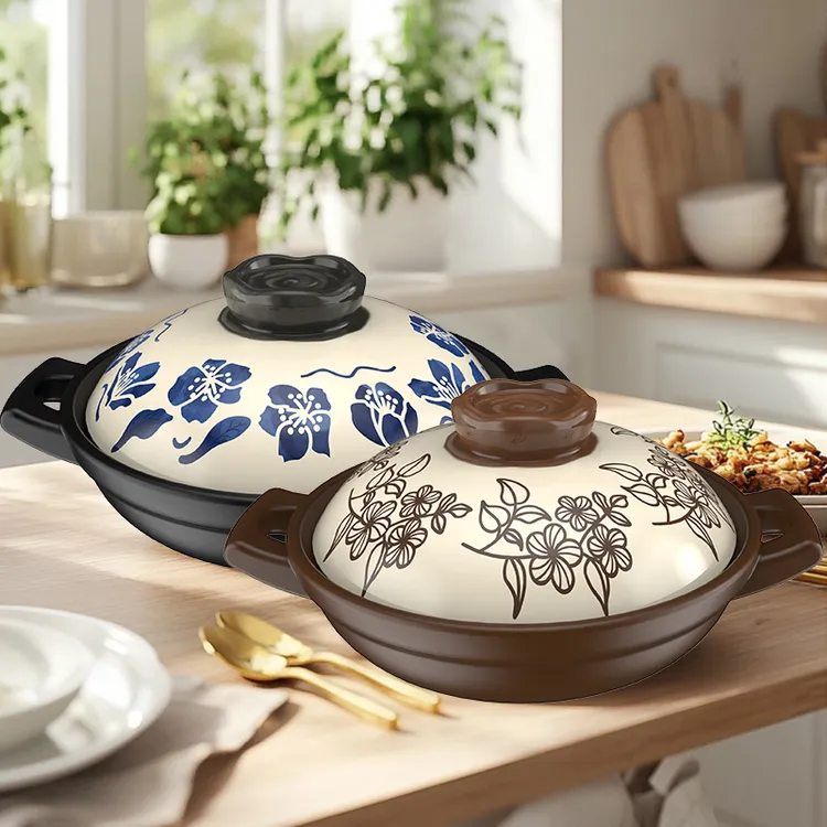 【3代手绘干烧煲】康舒砂锅干烧锅炒菜炖肉火锅煲仔啫啫煲干烧不裂