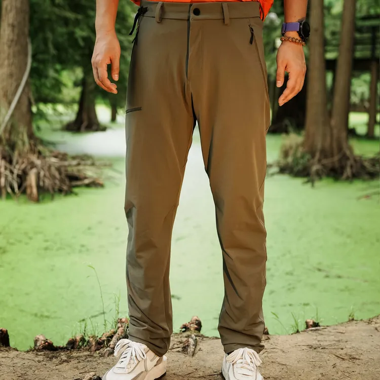 LUCKY DEER/幸运鹿情侣款防风防泼水休闲户外登山裤9253016