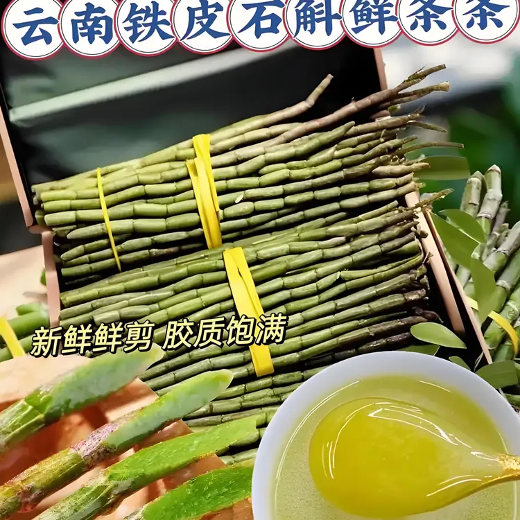云南铁皮石斛鲜条