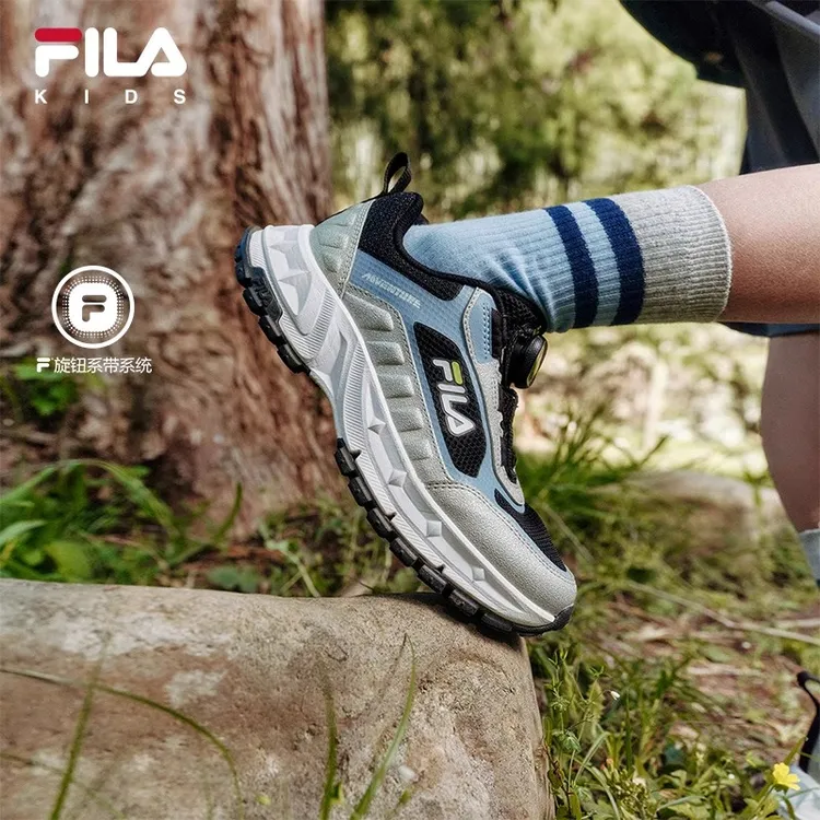 【斐乐儿童灵豹】25年夏季新运动时尚百搭透气儿童户外鞋K15B532506