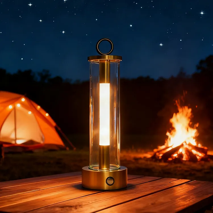 台灯营地帐篷照明灯户外露营地摊氛围装饰灯充电式高颜值小夜灯