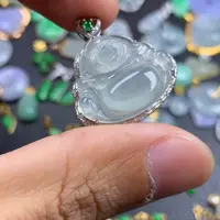 【闪购商品】翡翠18K金镶嵌颈饰翡翠