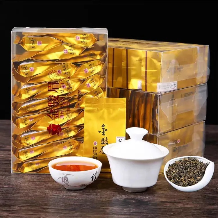 金骏眉红茶桐木关礼盒装简装纯手工制作蜜香味茶叶