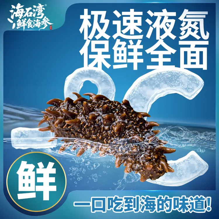 海石湾即食海参  500g/500g*3件