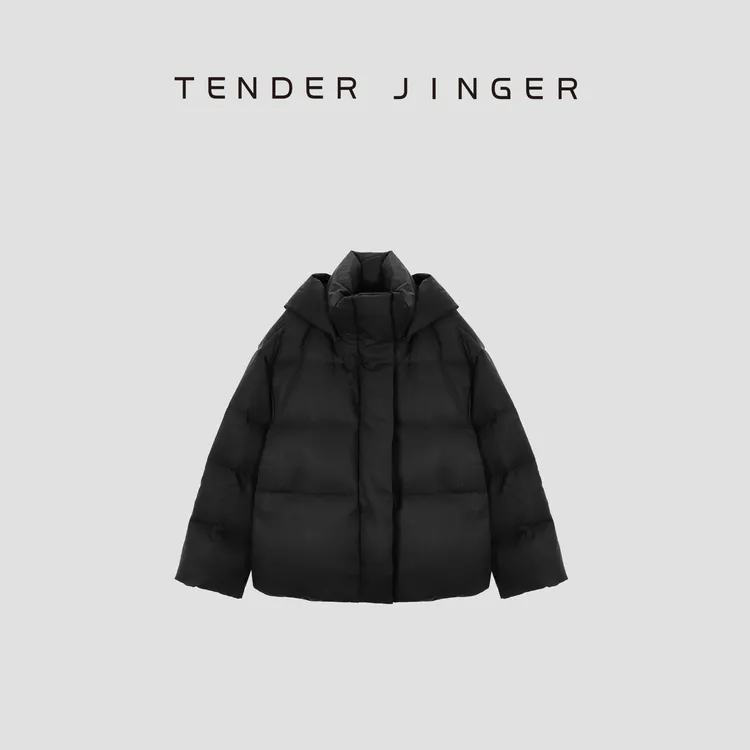 Tender Jinger｜轻盈蓬松90鹅绒短款羽绒服外套T54HDD50243