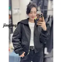 秋冬新款休闲百搭拉链披肩棉服(26093)