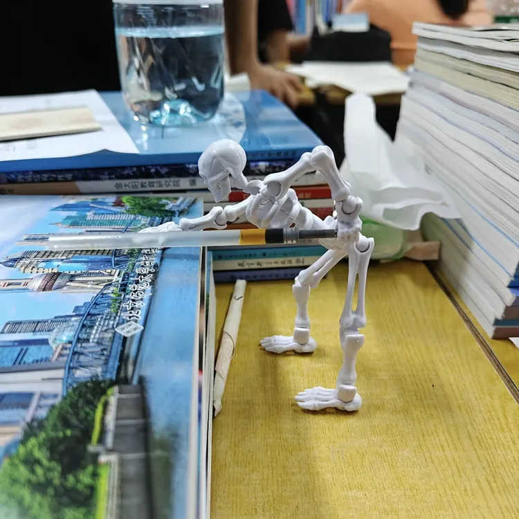 骷髅可动人偶全关节可动拼装玩具3d打印整蛊模型玩具送朋友礼物