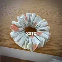 橘雾发圈轻职风女欧美风复古宫廷发圈发绳复古简约丁达尔风