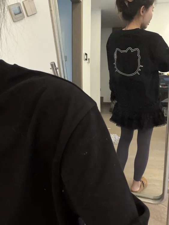 【kt裙】长袖休闲百搭大码时尚宽松潮流