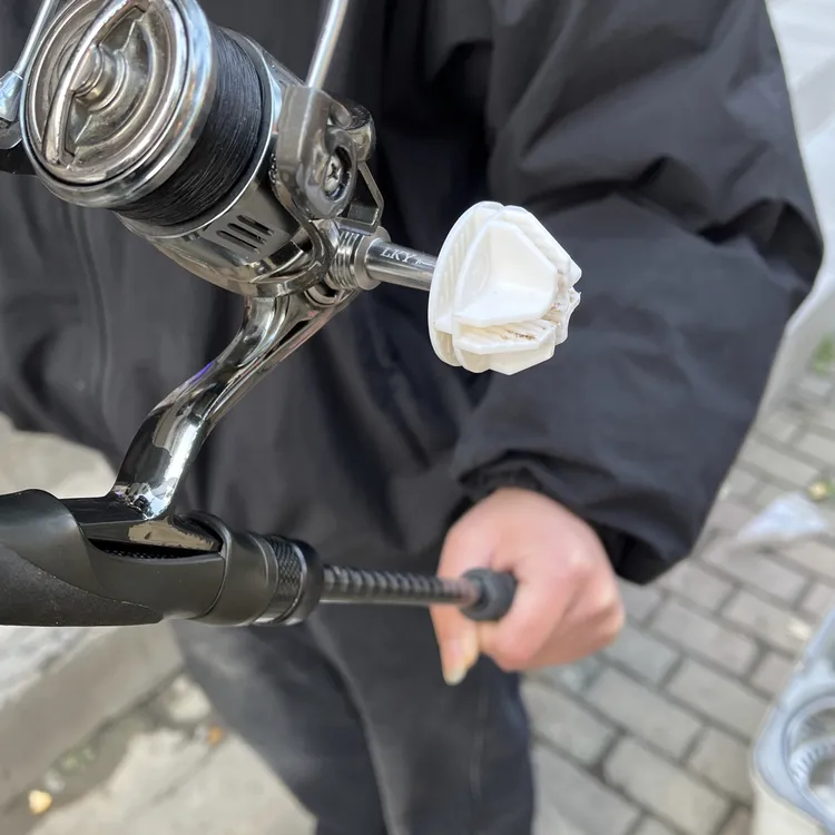 【白色波轮】路亚逗钓专用防车轮平衡杆【白色波轮定制】