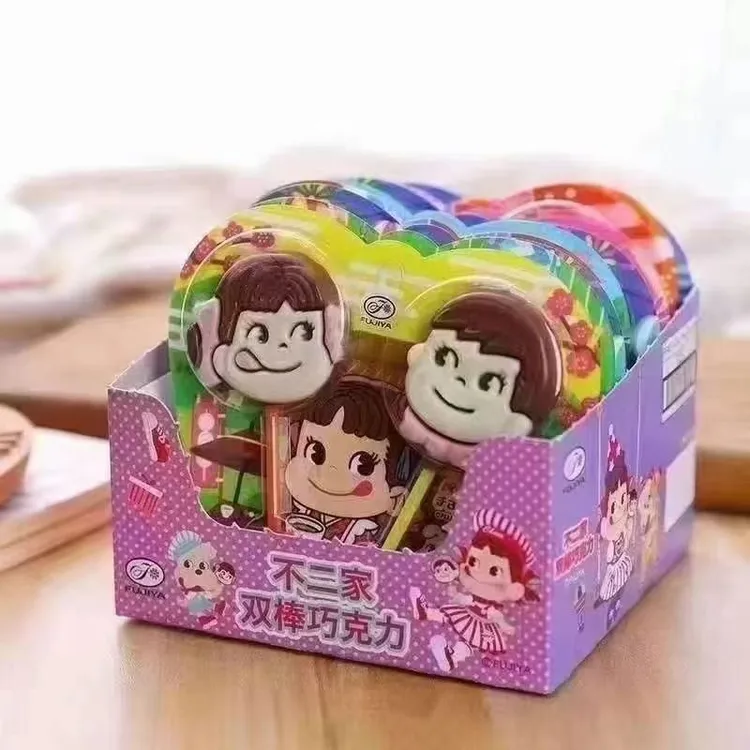 牛奶巧克力棒棒糖小吃休闲零食适合作为礼物