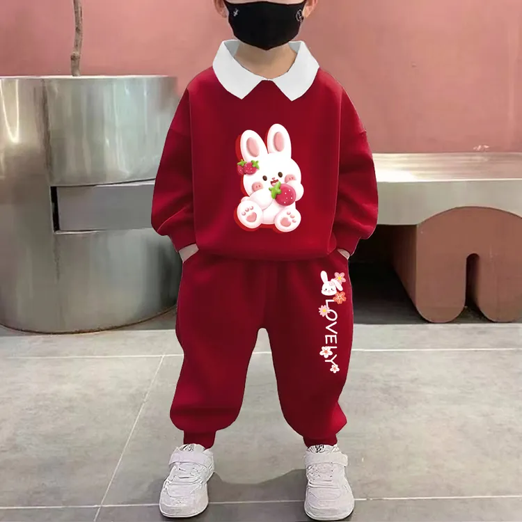 女童新款秋装2025洋气潮服时髦休闲童装卫衣女宝宝春秋套装外出服