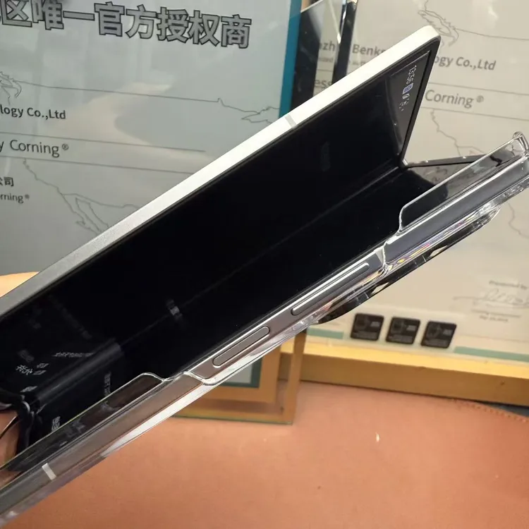 晶透双中轴 适配三星 W26 W25 Fold7 Fold6 Fold5手机保护壳