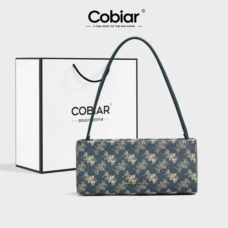Cobiar轻奢小众设计感腋下法棍包包女士2025新款高级感单肩斜挎包