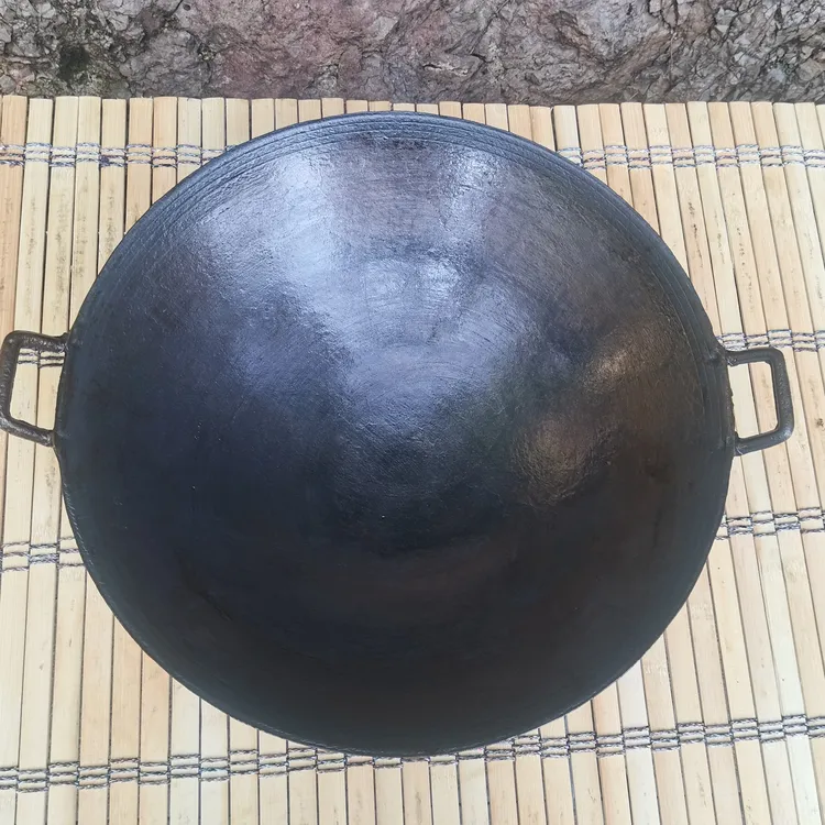 （双耳）传统老式生铁锅