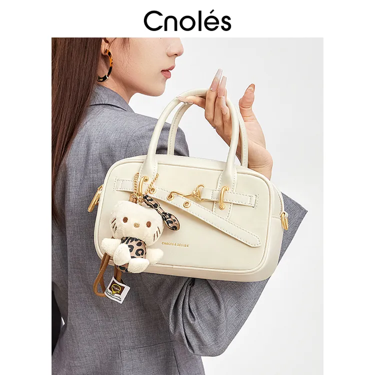 包包女款爆款2025新款保龄球包单肩斜挎包通勤包