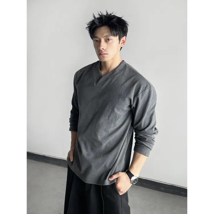DAY NY德绒打底衫长袖秋冬内搭男