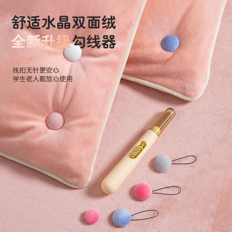 安全无针款被子被套固定器毛绒可拆卸循环使用床单被套棉被固定器