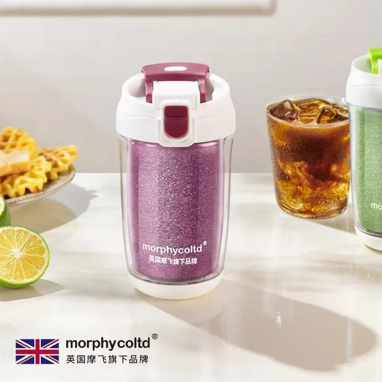 精品mf纯钛咖啡杯随手杯高颜值富氢弱碱性水杯便携保温杯送礼品杯