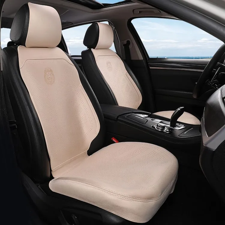汽车坐垫拉姆斯翻毛皮汽车坐垫套四季通用高端坐垫汽车专用坐垫汽