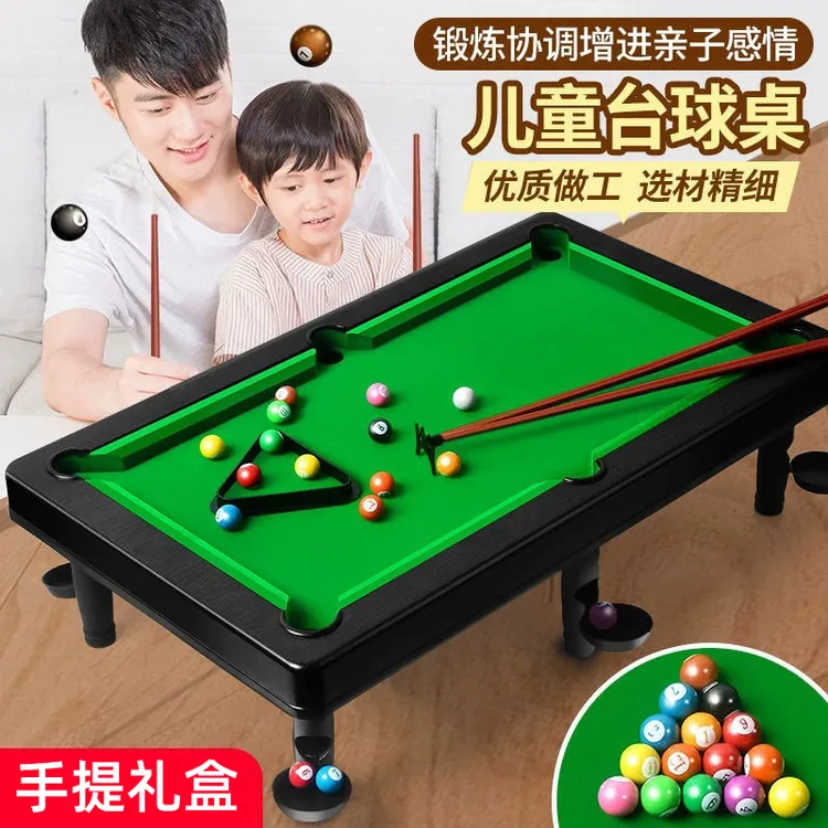 迷你台球玩具儿童小型桌球室内亲子互动益智男孩女孩桌面比赛游戏商品图