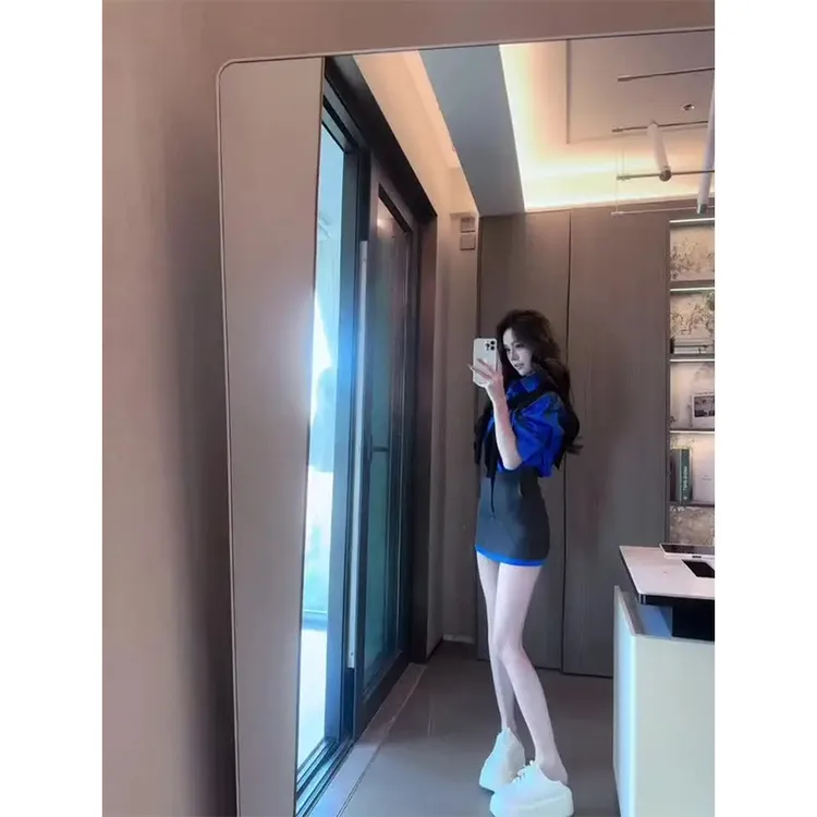 2025新款女士早秋季韩系休闲高级感宽松衬衫上衣高腰显瘦包臀裙