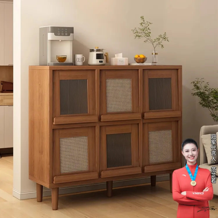 餐边柜靠墙一体柜柜子收纳储物柜茶水柜子客厅靠墙家用茶柜置物架