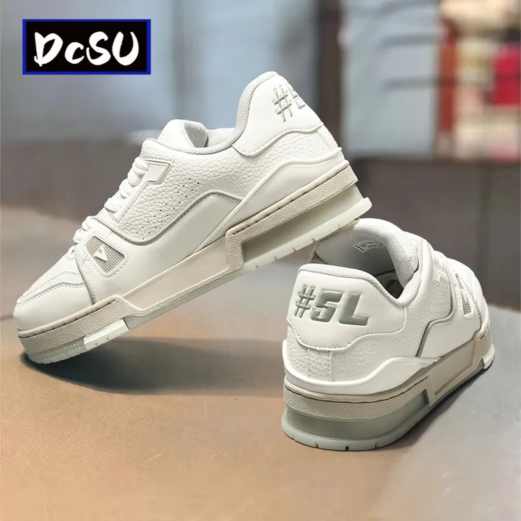 【香港DcSU&Shoes官方正版】2025年新款韩式时尚百搭休闲情侣运动鞋