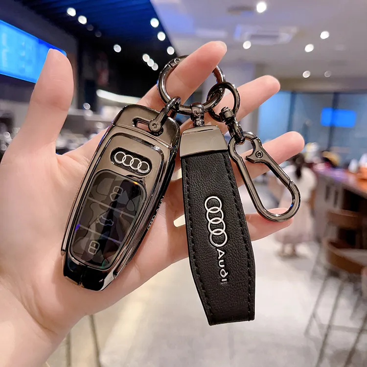 25款奥迪a6l钥匙套专用a3壳a7新a4l扣q5l高级q7男a8车q4etron包q3