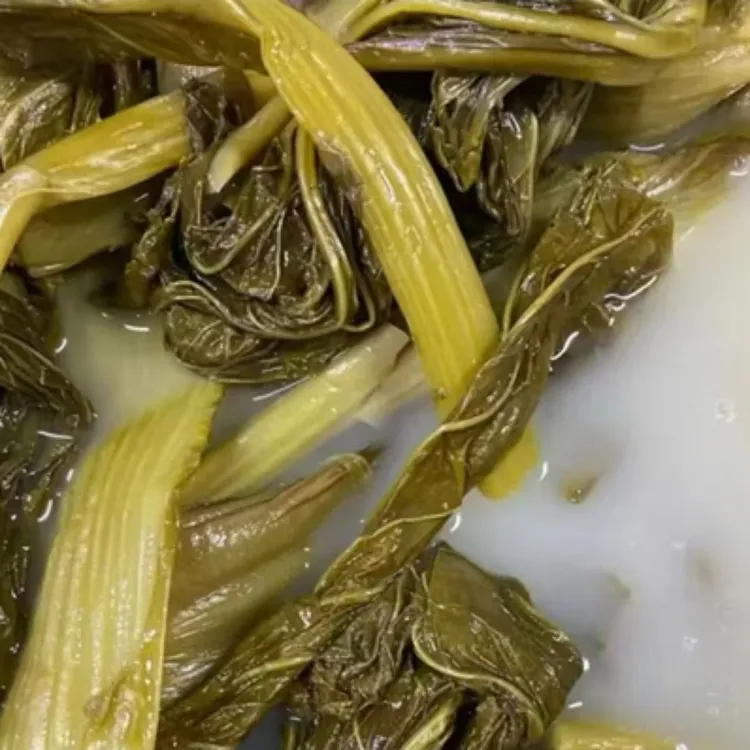 贵州无盐酸菜，又酸又脆，青菜制作
