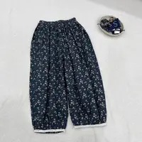 〖姐姐家〗2025夏款儿童萌娃穿搭收脚碎花休闲防蚊长裤26665
