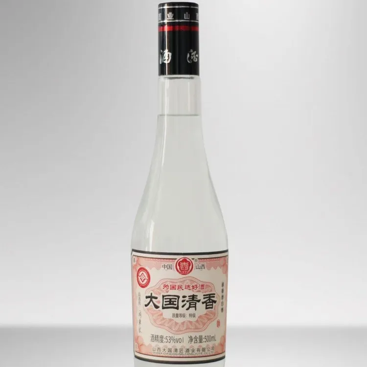 饶裕大国清香特级清香型纯粮白酒500ml