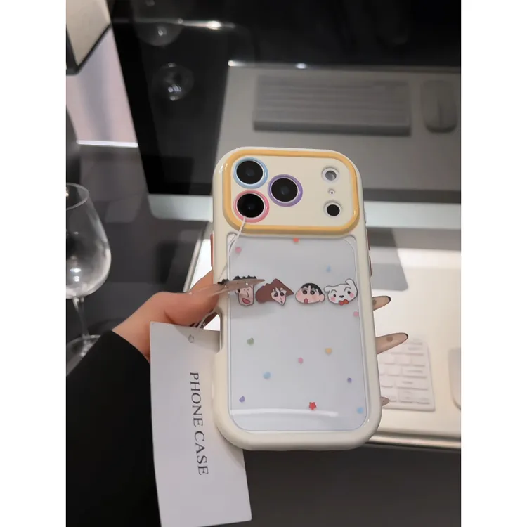 小新一家适用苹果17pro手机壳16promax奶油华为p80荣耀oppo小米15