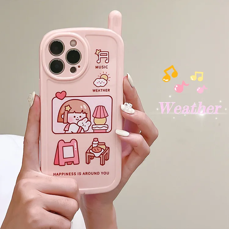 知泰创意适用手机壳14新款iphone14Promax13小电话手机壳78手