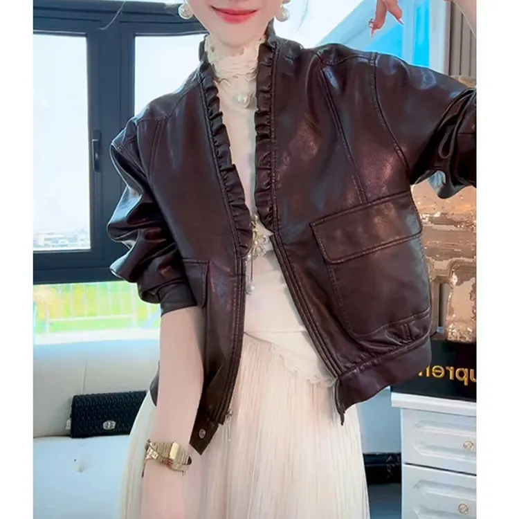 休闲风通勤百搭气质时尚外套女2025秋上新设计感小众洋气减龄上衣