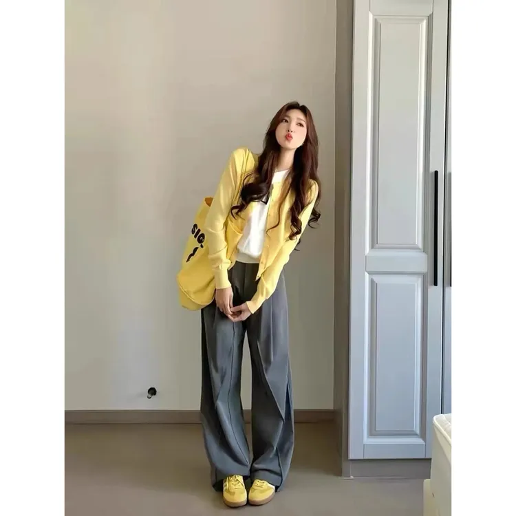 【现货】《香草奶盖》早春款百搭软糯糯针织开衫外套上衣毛衣漂亮小衫