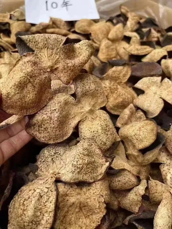 新会十年老陈皮  有整有断 泡茶煲汤煮水 
