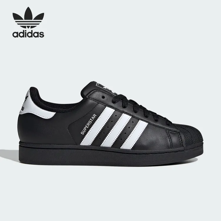 Adidas/阿迪达斯正品三叶草男女贝壳头经典休闲板鞋JI0079