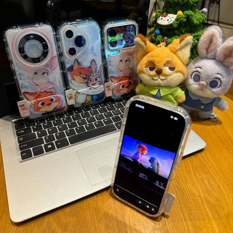 围巾朱迪尼克支架适用苹果17/16promax手机壳华为vivoppo小米羽纱