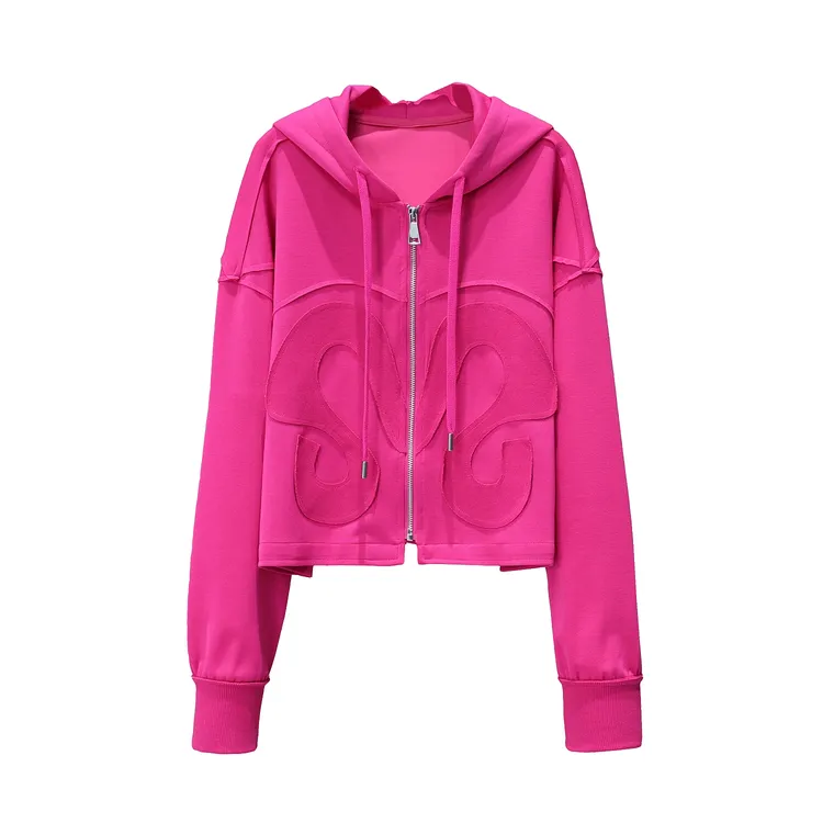 【LIANG哥女装】2025欧货时尚百搭拼接连帽轻薄透气爽肤外套2747A