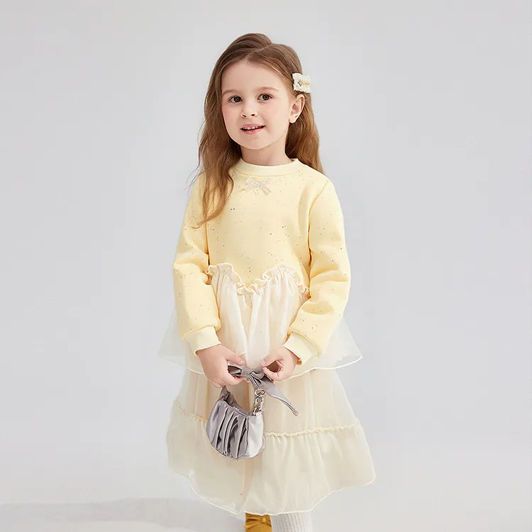 笛莎童装女童卫衣25冬季小童女孩时尚宝宝儿童甜美上衣-132552203