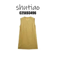 【SHUTIAO】2025夏季:新款小众设计款连衣裙C25E03496